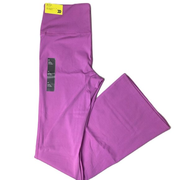 Women’s Pink Ultra High-Rise Flare Leggings - Size M | Stretch Comfort Fit - Picture 1 of 3